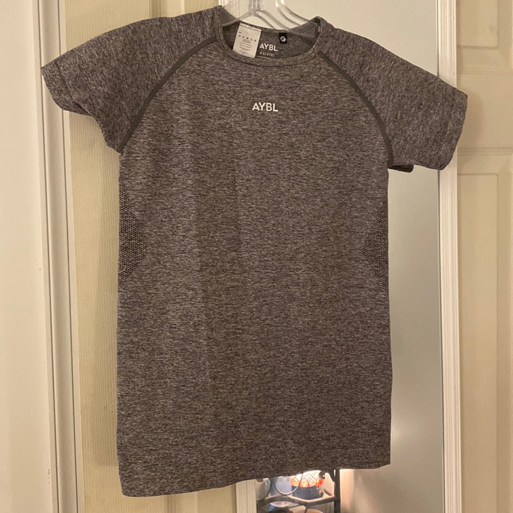 Grey Abyl Motion Seamless T Shirt